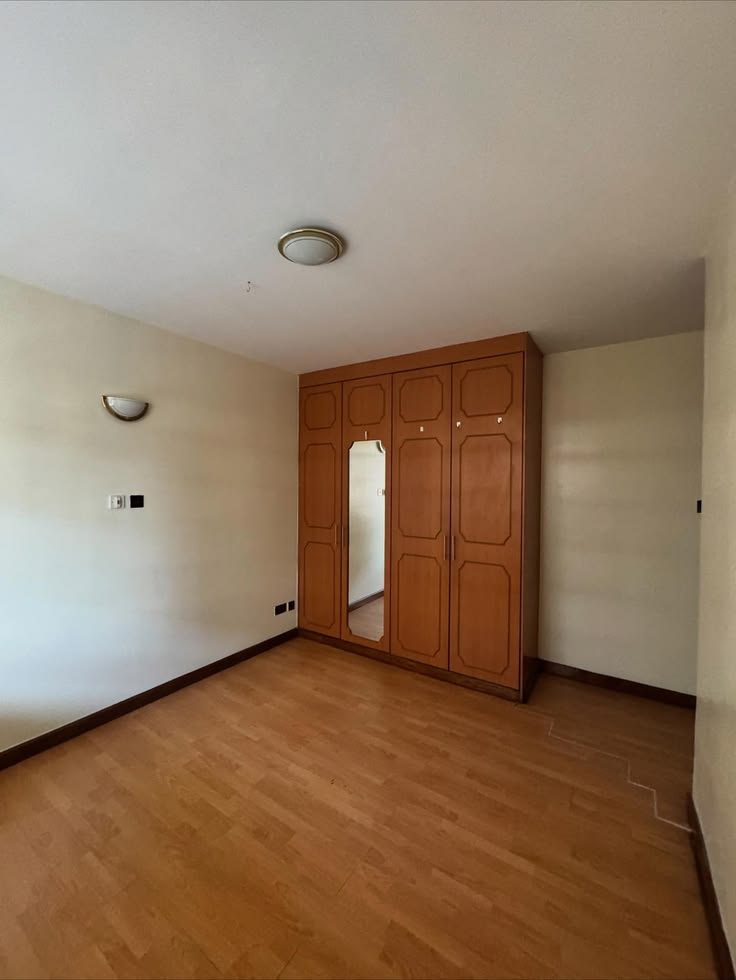 Bedroom with built-in wardrobes